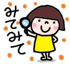 Japanese girl coto-chan vo.9 sticker #5808063