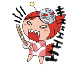 Kingyo-chan A la carte sticker #5808398