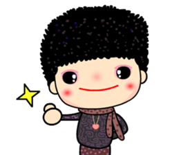 Osmanthus of moon sticker #5808604