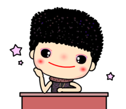 Osmanthus of moon sticker #5808609