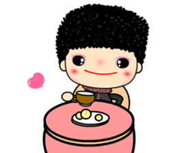 Osmanthus of moon sticker #5808617