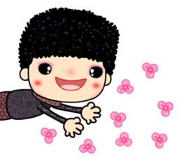 Osmanthus of moon sticker #5808619