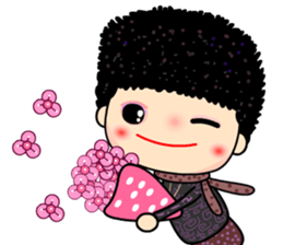 Osmanthus of moon sticker #5808621