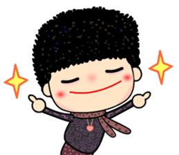 Osmanthus of moon sticker #5808622