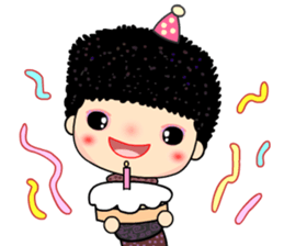 Osmanthus of moon sticker #5808626