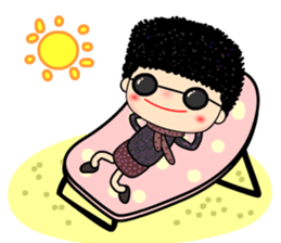 Osmanthus of moon sticker #5808630