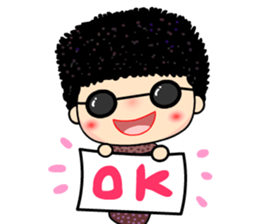 Osmanthus of moon sticker #5808632