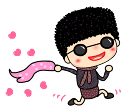 Osmanthus of moon sticker #5808634