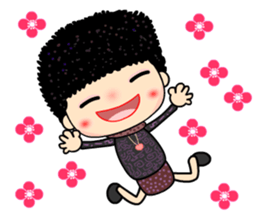 Osmanthus of moon sticker #5808642