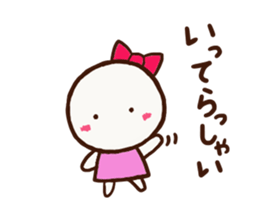 Sureiy usable sticker.A girl and a boy. sticker #5809165