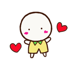 Sureiy usable sticker.A girl and a boy. sticker #5809187