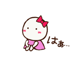 Sureiy usable sticker.A girl and a boy. sticker #5809193