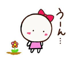 Sureiy usable sticker.A girl and a boy. sticker #5809195