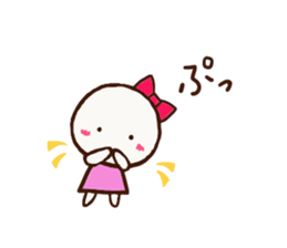 Sureiy usable sticker.A girl and a boy. sticker #5809197