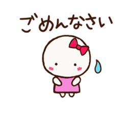 Sureiy usable sticker.A girl and a boy. sticker #5809200