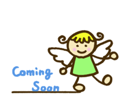 A little angel of happiness sticker #5809271