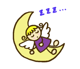 A little angel of happiness sticker #5809276