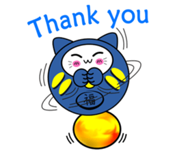 Daruma nyako sticker #5809536