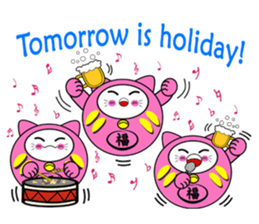 Daruma nyako sticker #5809548