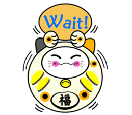 Daruma nyako sticker #5809552