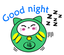 Daruma nyako sticker #5809555