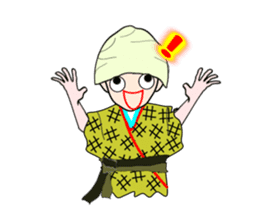 Okinawa daughter, Kamado~u sticker #5809569