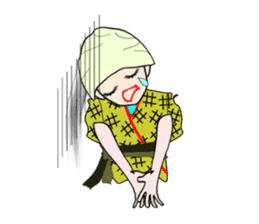 Okinawa daughter, Kamado~u sticker #5809571