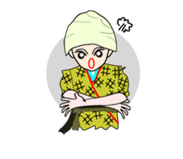 Okinawa daughter, Kamado~u sticker #5809572