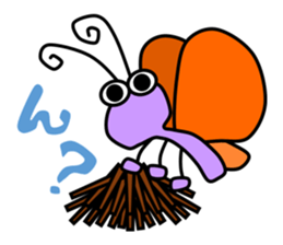 Mr. Bagworm sticker #5809692