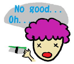 Daily life conversation(kanji & sushi) sticker #5810021