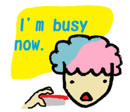 Daily life conversation(kanji & sushi) sticker #5810028