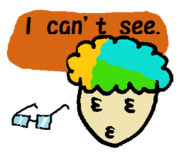 Daily life conversation(kanji & sushi) sticker #5810041