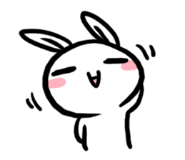 rabbit&rabbit!!! sticker #5810325