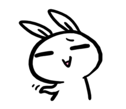 rabbit&rabbit!!! sticker #5810336