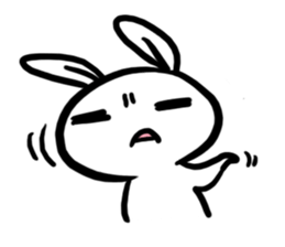 rabbit&rabbit!!! sticker #5810339