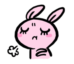 rabbit&rabbit!!! sticker #5810344