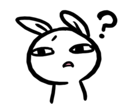 rabbit&rabbit!!! sticker #5810345