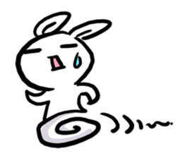 rabbit&rabbit!!! sticker #5810355