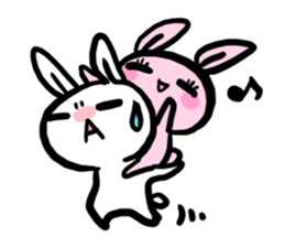 rabbit&rabbit!!! sticker #5810360