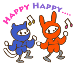 Animal Ninja English version sticker #5810408