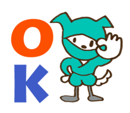 Animal Ninja English version sticker #5810413