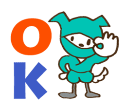 Animal Ninja English version sticker #5810413