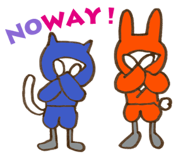 Animal Ninja English version sticker #5810417