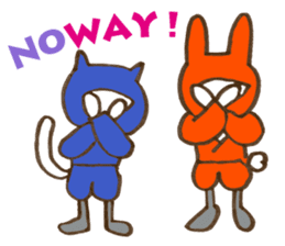 Animal Ninja English version sticker #5810417