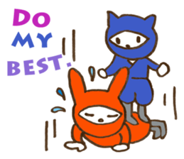 Animal Ninja English version sticker #5810418