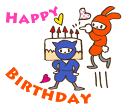 Animal Ninja English version sticker #5810419