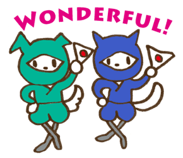 Animal Ninja English version sticker #5810422