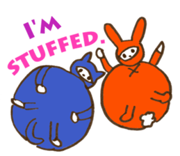 Animal Ninja English version sticker #5810426