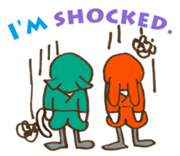 Animal Ninja English version sticker #5810427