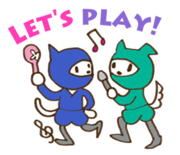 Animal Ninja English version sticker #5810430